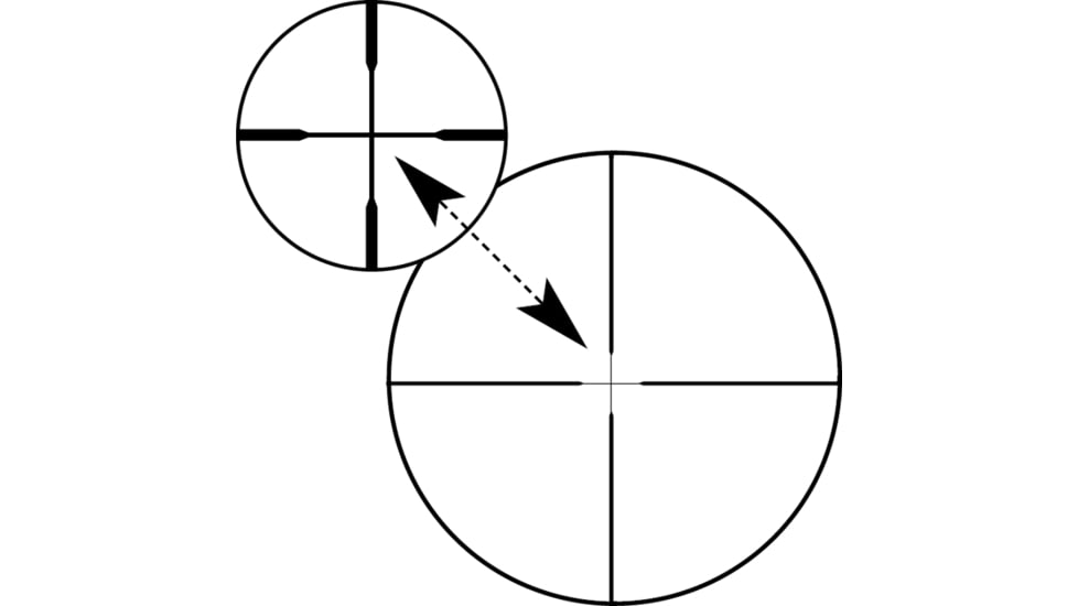 Zeiss Conquest V4 3-12x44mm, 30mm Tube Rifle Scope, Second Focal Plane, Z-Plex 20 Reticle, Black, 522961-9920-080