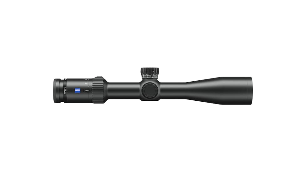 Zeiss Conquest V4 3-12x44mm, 30mm Tube Rifle Scope, Second Focal Plane, Z-Plex 20 Reticle, Black, 522961-9920-080