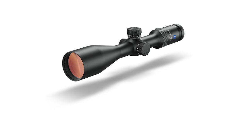 Zeiss Conquest V4 3-12x56mm, 30mm Tube Rifle Scope, Second Focal Plane, Illuminated Plex 60 Reticle, Black, 522925-9960-080