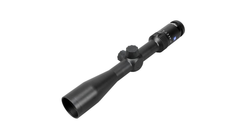 Zeiss CONQUEST V4 Rifle Scope, 3-12x44, 30mm Tube, 1/4 MOA, Z-Plex Reticle, Black, 522961-9920-000