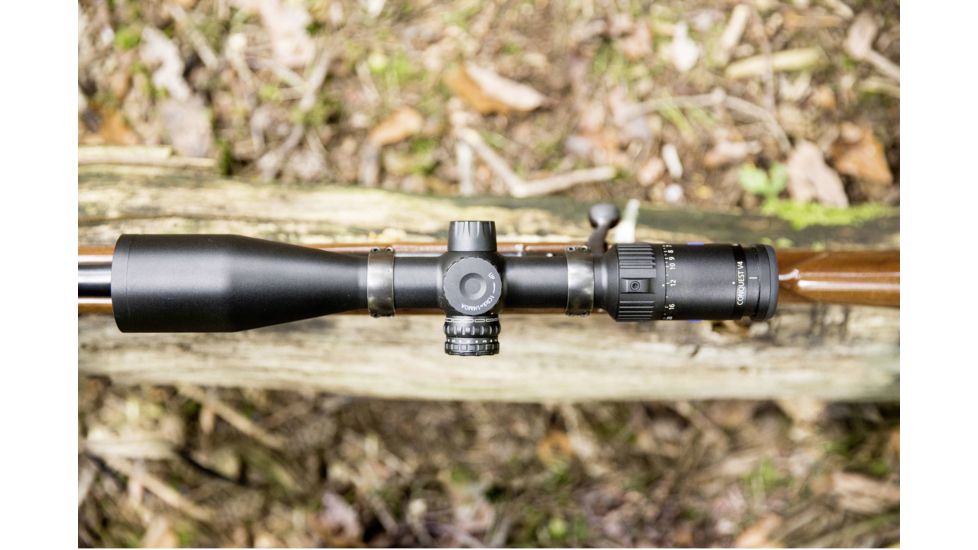 Zeiss Conquest V4 4-16x44mm 30mm Tube Rifle Scope, Second Focal Plane, ZMOA-T30 Reticle #64, Black, 522931-9964-080