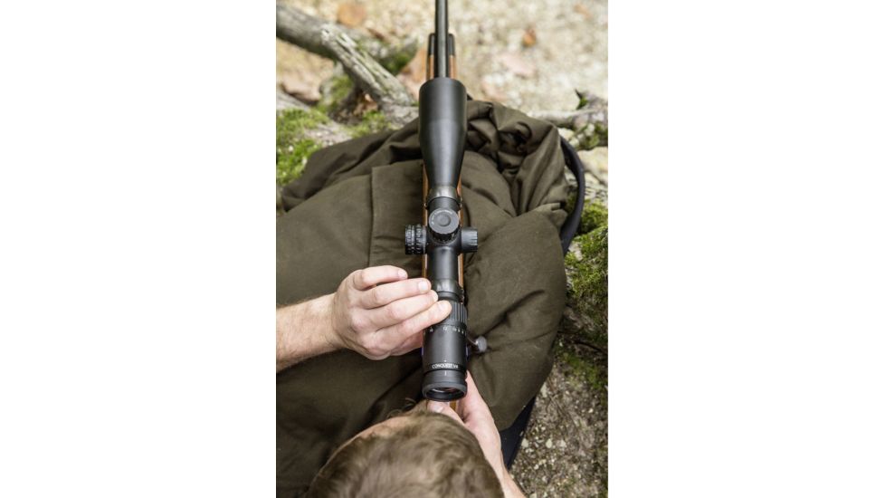 Zeiss Conquest V4 4-16x44mm 30mm Tube Rifle Scope, Second Focal Plane, ZMOA-T30 Reticle #64, Black, 522931-9964-080