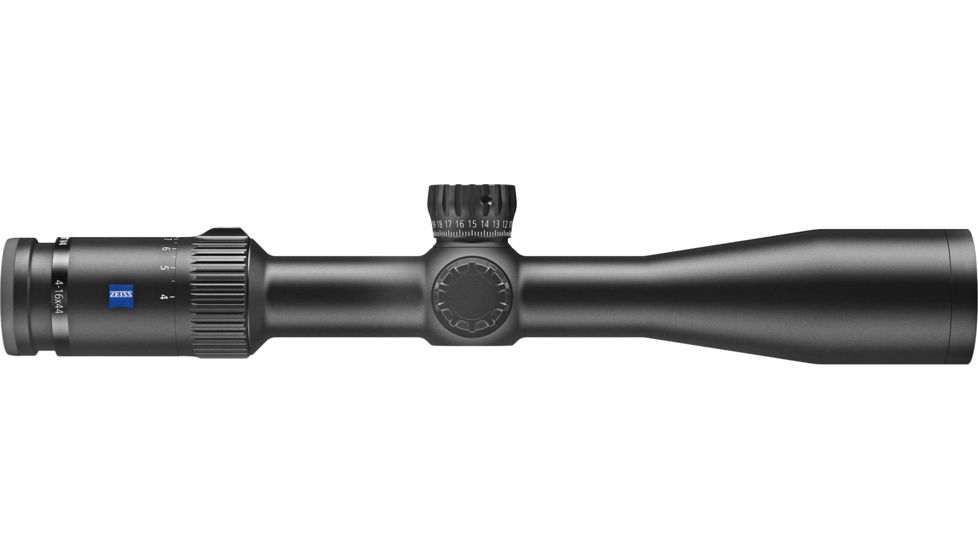 Zeiss Conquest V4 4-16x44mm 30mm Tube Rifle Scope, Second Focal Plane, ZMOA-T30 Reticle #64, Black, 522931-9964-080