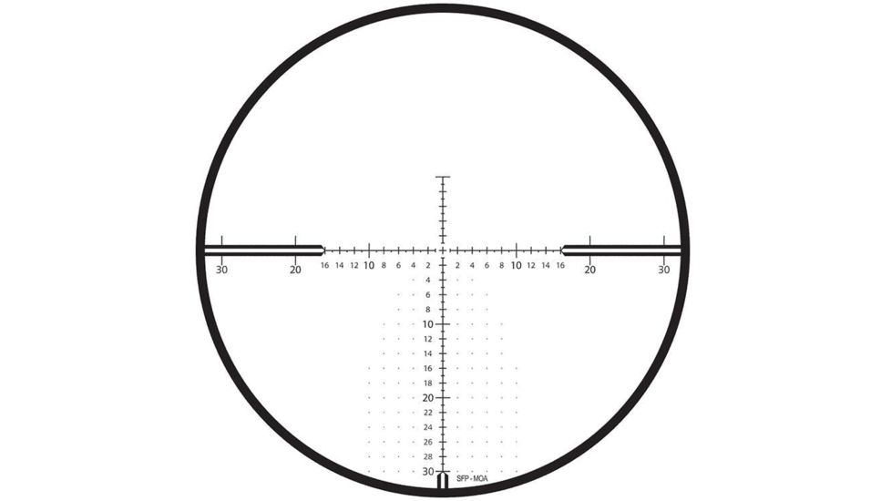 Zeiss Conquest V4 4-16x44mm 30mm Tube Rifle Scope, Second Focal Plane, ZMOA-T30 Reticle #64, Black, 522931-9964-080