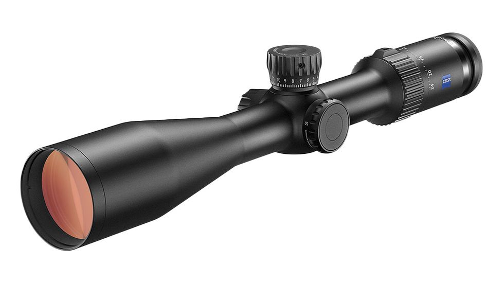 Zeiss Conquest V4 Rifle Scope, 4-16x50, 30mm Tube, ZBi - Illum. Reticle, Ext Elevation Ballistic Stop, Black, Medium, NSN 9013.10.1000, 522945-9968-080