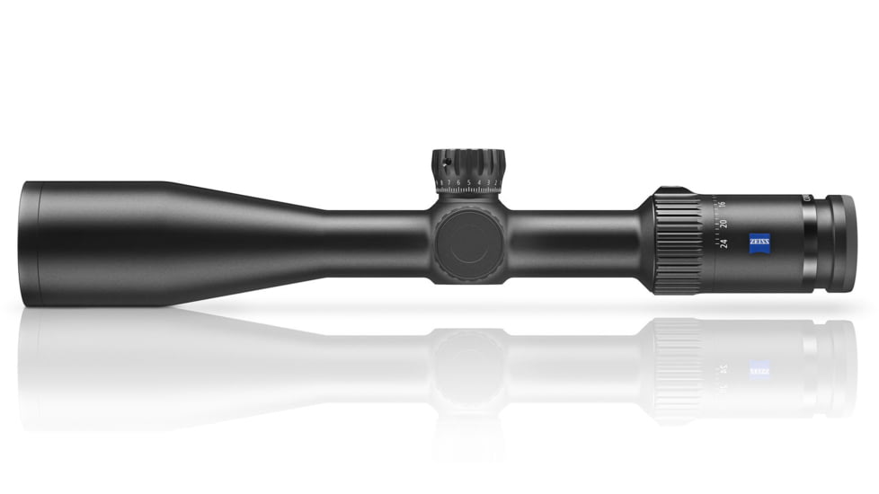 Zeiss Conquest V4 6-24x50mm 30mm Tube Rifle Scope, Second Focal Plane, ZBR-1 Reticle, Black, 522951-9991-080