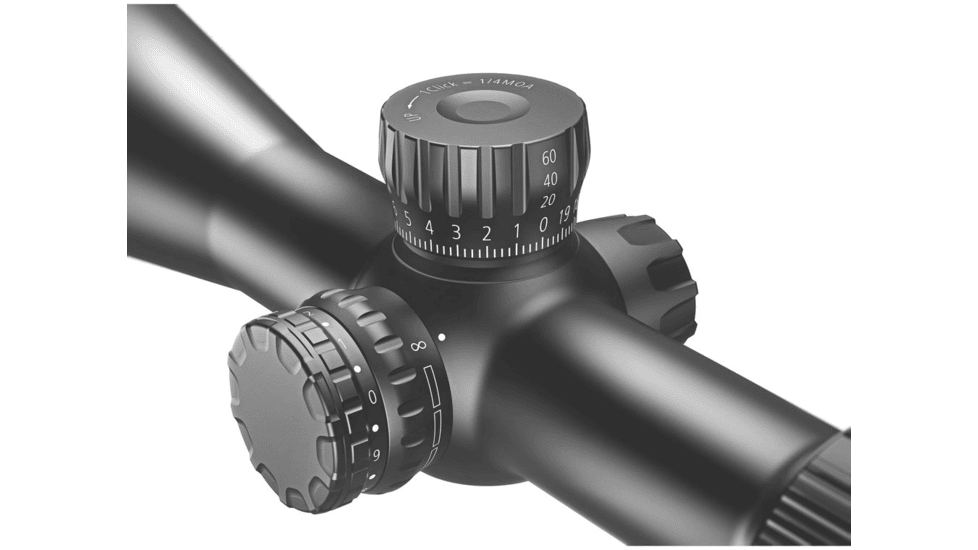Zeiss Conquest V4 6-24x50mm 30mm Tube Rifle Scope, Second Focal Plane, ZBR-1 Reticle, Black, 522951-9991-080
