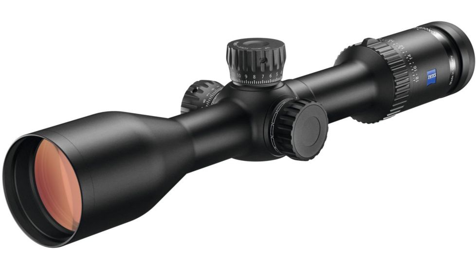 Zeiss Conquset V6 Rifle Scope, 3-18x50mm, 6 Reticle w/ BDC Turret, Black, Medium, NSN 9013.10.1000, 522241-9906-070