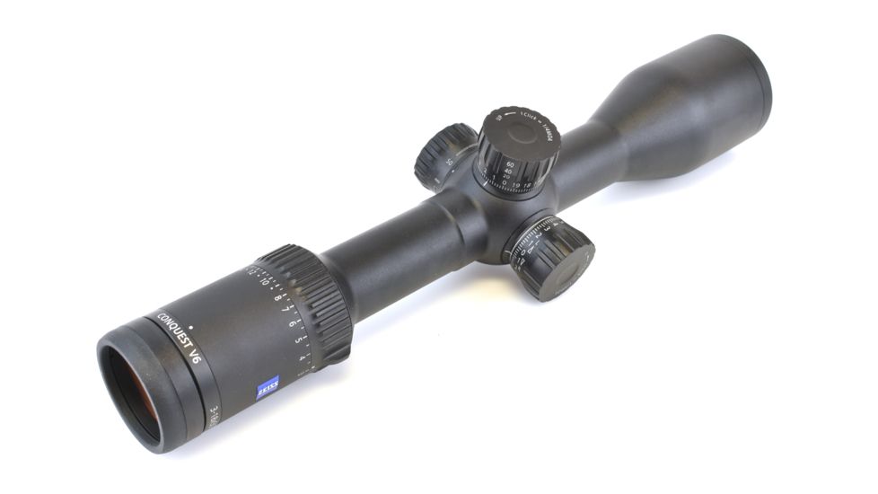Zeiss CONQUEST V6 3-18x50 ZMOA Reticle w/ BDC Turret, Black, 522241-9994-070