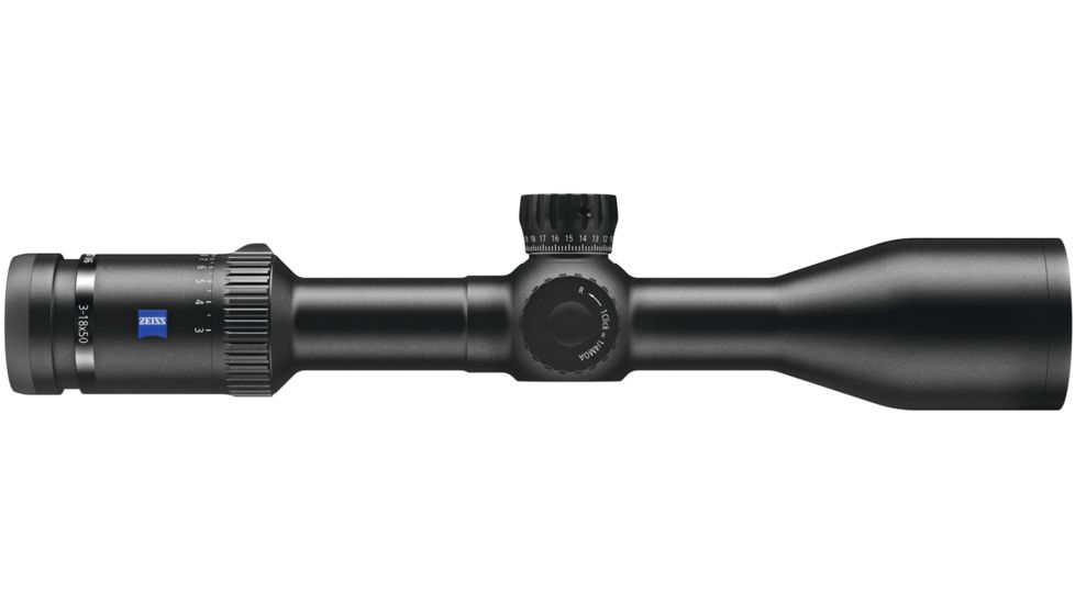 Zeiss CONQUEST V6 3-18x50 6 Reticle w/ Hunting Turret, Black, 522241-9906