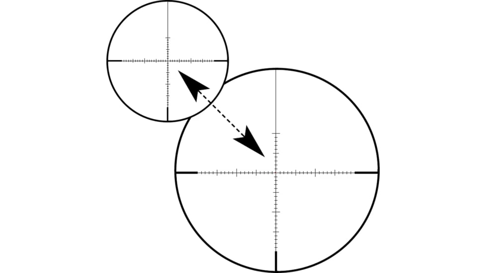 Zeiss Conquest V6 Rifle Scope, 5-30x50mm, 30mm Tube, Second Focal Plane, ZMOA-1 Reticle w/ BDC Turret, Black, Medium, NSN 9013.10.1000, 522251-9993-070
