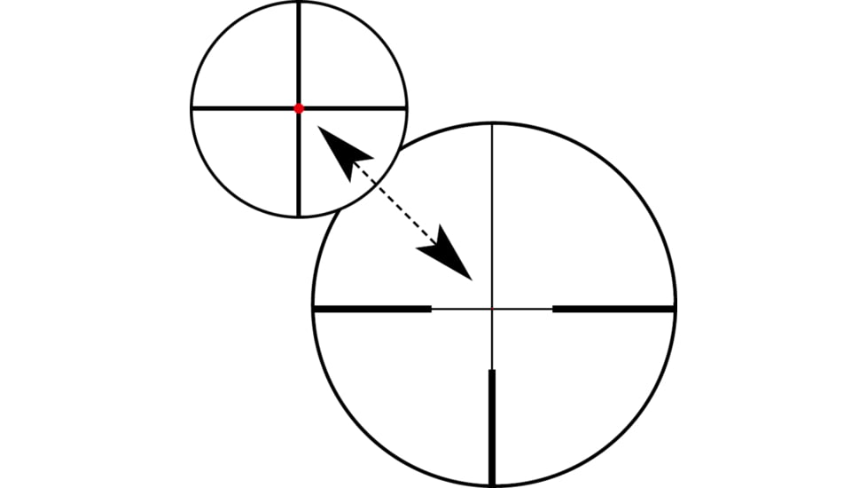 Zeiss Conquest V6 External Elevation Turret 2-12x50mm 30 mm Tube Rifle Scope, Second Focal Plane, Illuminated Plex Reticle, Black, 522225-9960-060