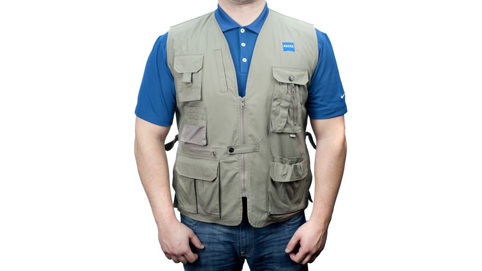 Zeiss Gear Birding Vest, Tan, Large