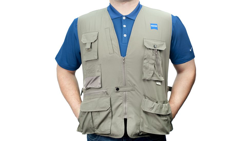Zeiss Gear Birding Vest, Tan, Large