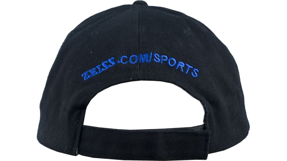 Zeiss Gear Hat With Blue Zeiss Logo, Black 1738-006