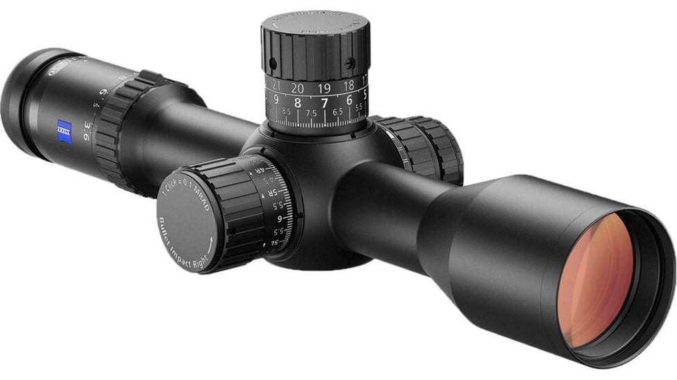 Zeiss LRP S5 318-50 Rifle Scope, 3.6-18x50mm, 56mm, ZF-MOAi 16 Reticle, Black, Large, NSN 9013.10.1000, 522275-9916-090