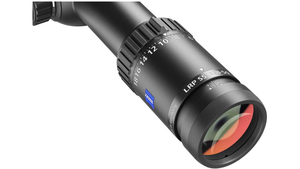 Zeiss LRP S5 318-50 Rifle Scope, 3.6-18x50mm, 56mm, ZF-MOAi 17 Reticle, Black, Large, NSN 9013.10.1000, 522265-9917-090