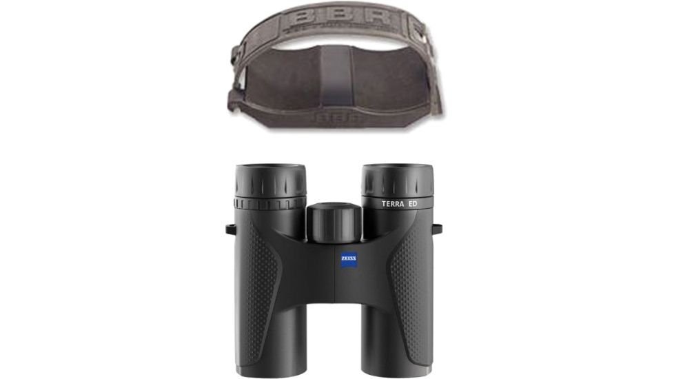 Zeiss Terra ED 10x32mm Schmidt-Pechan Binoculars, w/BogPod Binocular Rest, Black, 523204-9901-000-KIT1