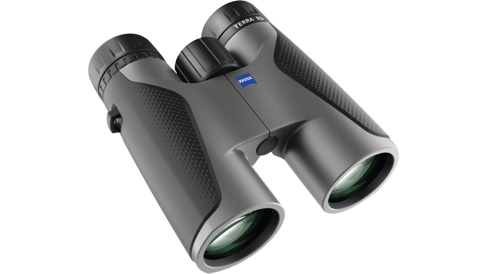 Zeiss Terra ED 10x42 Binocular, Gray, 524204-9907-000