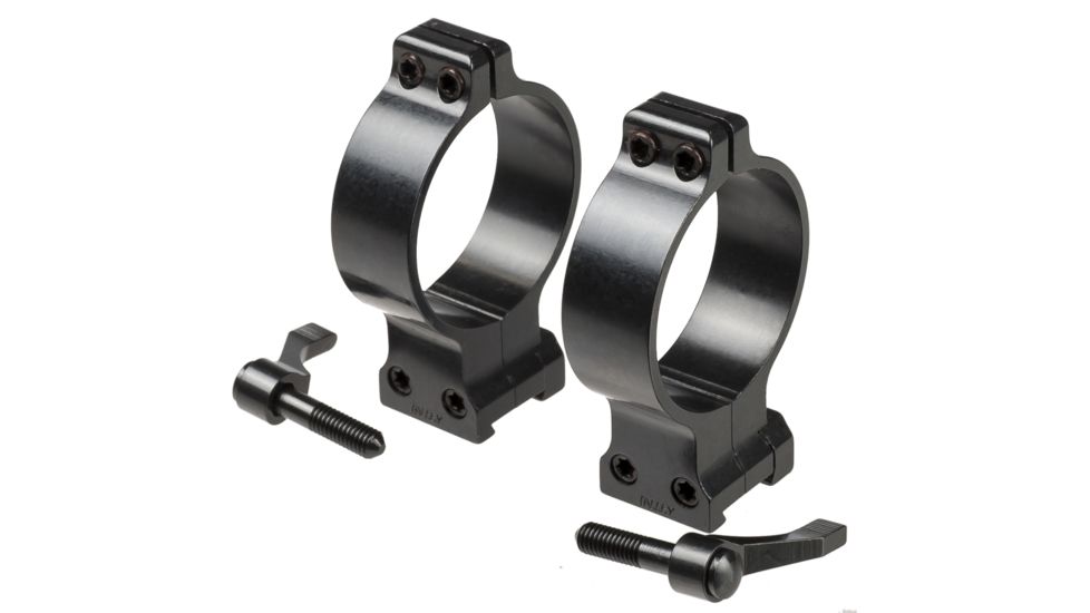 Zeiss Victory Talley Signature Rings, 36mm, Permanent Ring High, Black, Small, NSN 9013.90.2000, 000000-0584-768