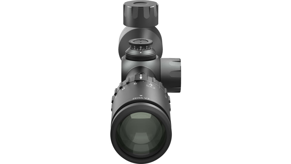 Zeiss V3 Rimfire 2.5-8x35mm 1in Tube Rifle Scope w/Capped Turrets, Second Focal Plane, XRR Reticle, Black, 522703-9884-000