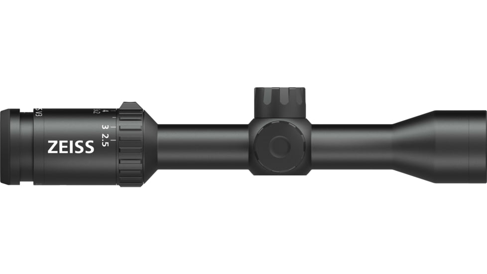 Zeiss V3 Rimfire 2.5-8x35mm 1in Tube Rifle Scope w/Capped Turrets, Second Focal Plane, XRR Reticle, Black, 522703-9884-000