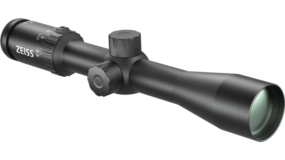 Zeiss V3 3.5-10x42mm 30mm Tube Rifle Scope w/Capped Turrets, Second Focal Plane, Duplex Reticle, Black, 522712-9806-000