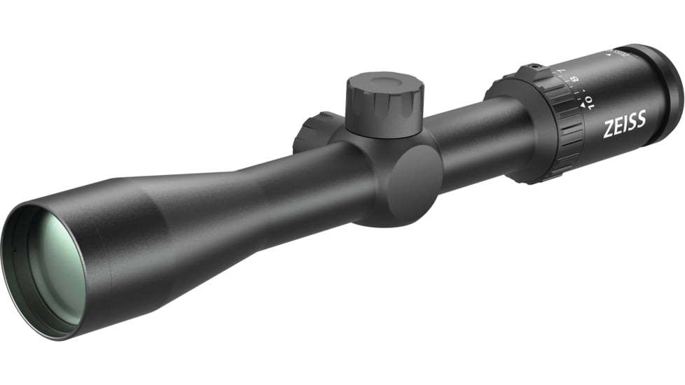 Zeiss V3 3.5-10x42mm 30mm Tube Rifle Scope w/Capped Turrets, Second Focal Plane, Duplex Reticle, Black, 522712-9806-000