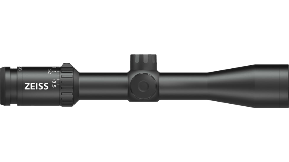 Zeiss V3 3.5-10x42mm 30mm Tube Rifle Scope w/Capped Turrets, Second Focal Plane, Duplex Reticle, Black, 522712-9806-000