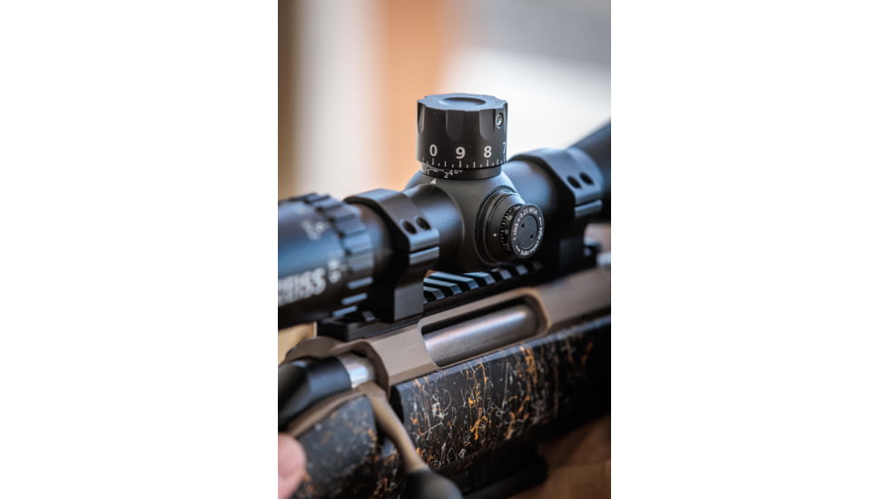 Zeiss V3 3.5-10x42mm 30mm Tube Rifle Scope w/Ballistic Stop, Second Focal Plane, Duplex Reticle, Black, 522712-9806-070