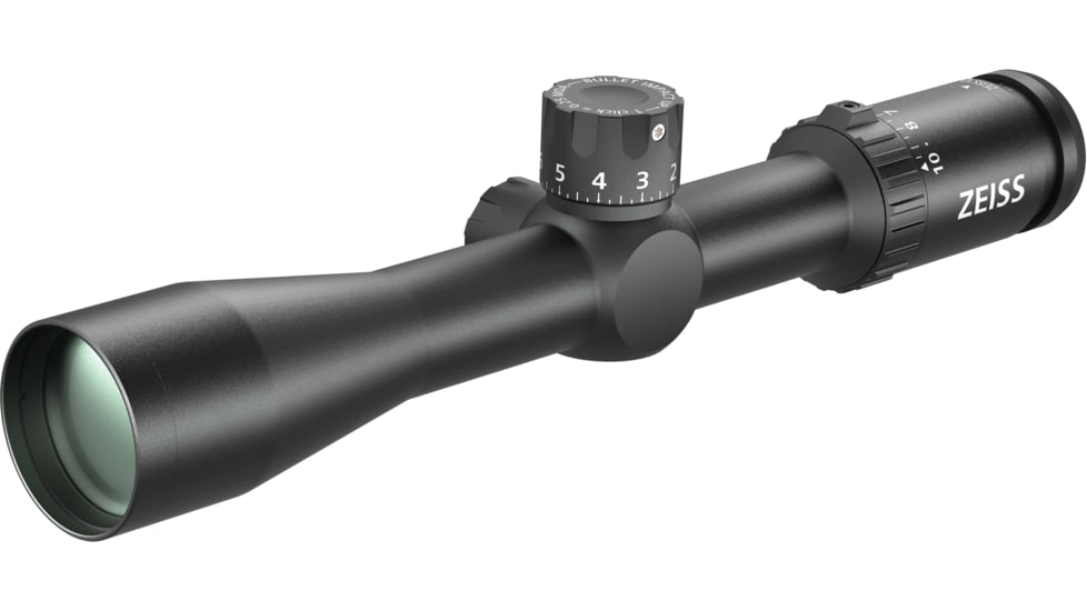 Zeiss V3 3.5-10x42mm 30mm Tube Rifle Scope w/Ballistic Stop, Second Focal Plane, Duplex Reticle, Black, 522712-9806-070