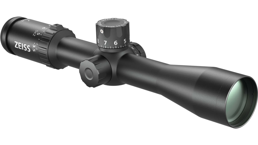 Zeiss V3 3.5-10x42mm 30mm Tube Rifle Scope w/Ballistic Stop, Second Focal Plane, SHRi Reticle, Black, 522712-9987-070