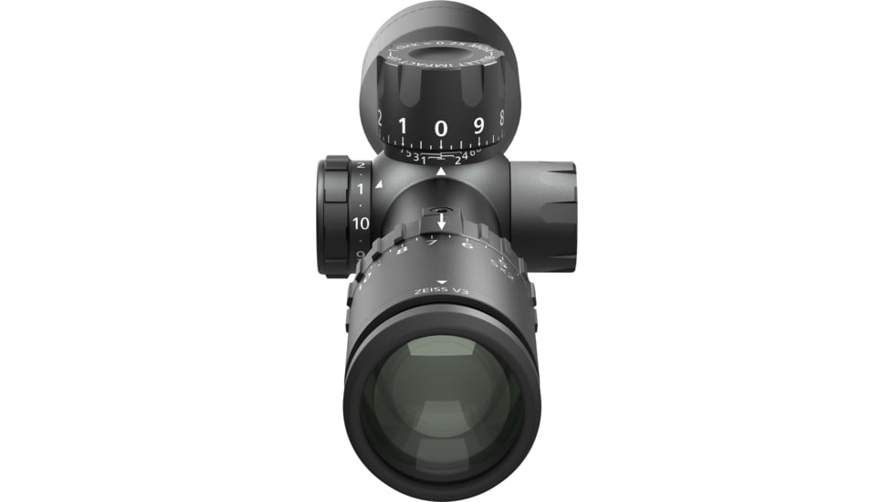 Zeiss V3 3.5-10x42mm 30mm Tube Rifle Scope w/Ballistic Stop, Second Focal Plane, SHRi Reticle, Black, 522712-9987-070