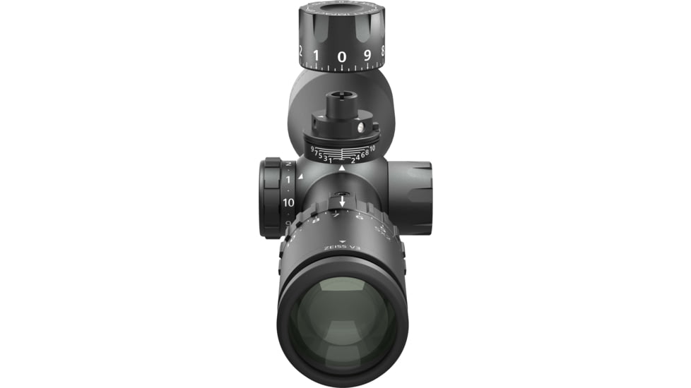 Zeiss V3 3.5-10x42mm 30mm Tube Rifle Scope w/Ballistic Stop, Second Focal Plane, SHRi Reticle, Black, 522712-9987-070