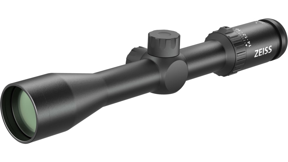 Zeiss V3 4.5-14x44mm 30mm Tube Rifle Scope w/Capped Turrets, Second Focal Plane, XRR Reticle, Black, 522722-9884-000