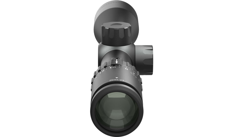 Zeiss V3 4.5-14x44mm 30mm Tube Rifle Scope w/Capped Turrets, Second Focal Plane, XRR Reticle, Black, 522722-9884-000
