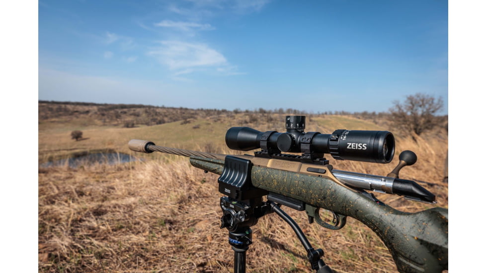 Zeiss V3 4.5-14x44mm 30mm Tube Rifle Scope w/Ballistic Stop, Second Focal Plane, XRR Reticle, Black, 522732-9884-070