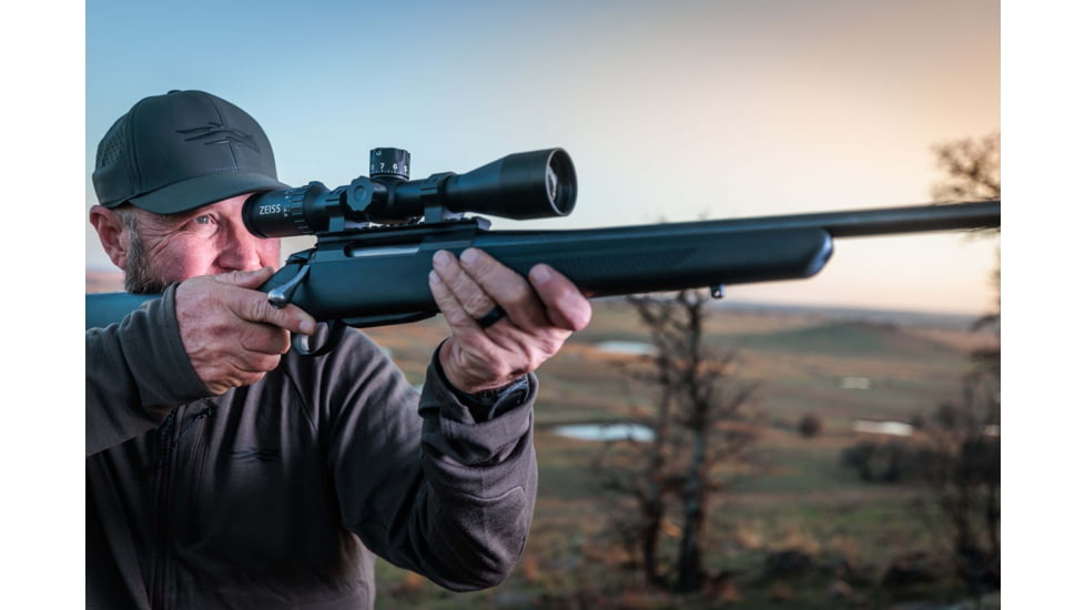 Zeiss V3 4.5-14x44mm 30mm Tube Rifle Scope w/Ballistic Stop, Second Focal Plane, XRR Reticle, Black, 522732-9884-070