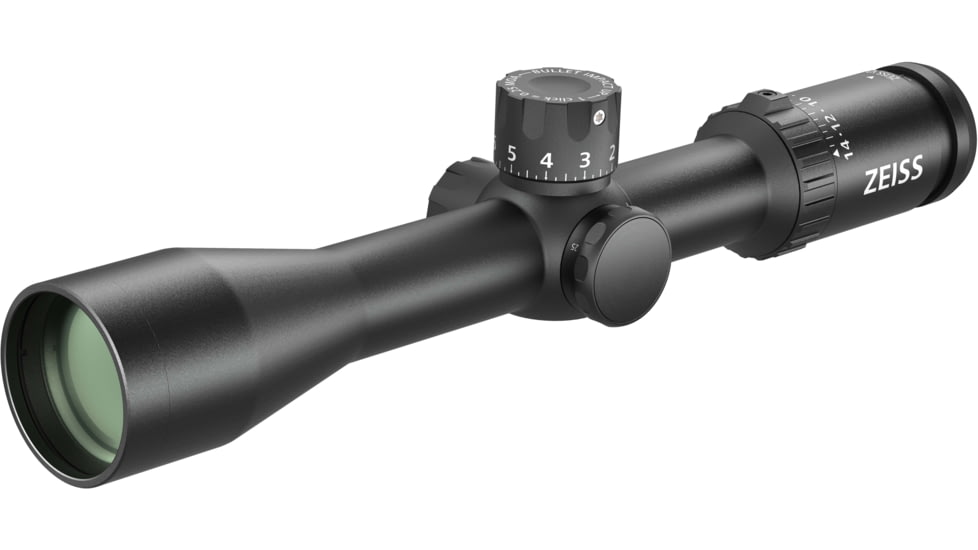 Zeiss V3 4.5-14x44mm 30mm Tube Rifle Scope w/Ballistic Stop, Second Focal Plane, XRR Reticle, Black, 522732-9884-070