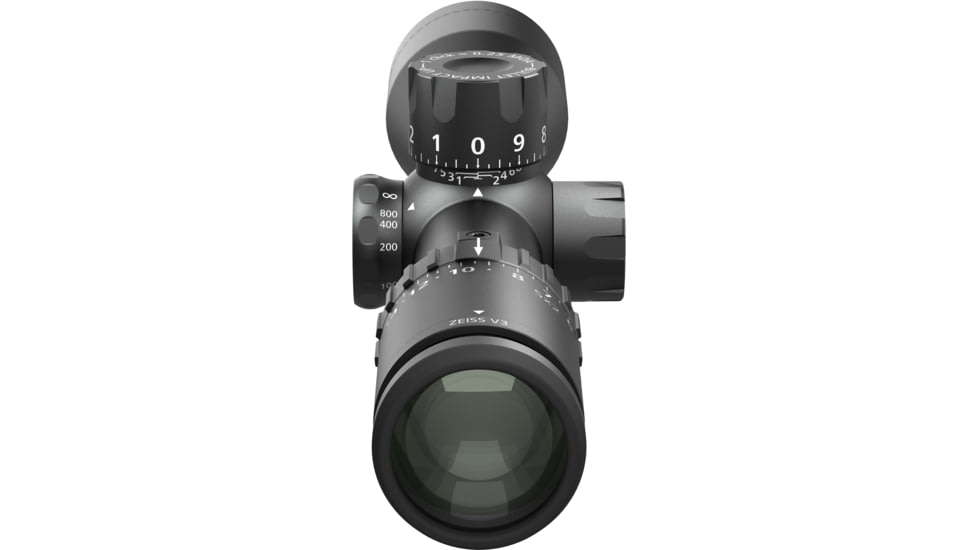 Zeiss V3 4.5-14x44mm 30mm Tube Rifle Scope w/Ballistic Stop, Second Focal Plane, XRR Reticle, Black, 522732-9884-070