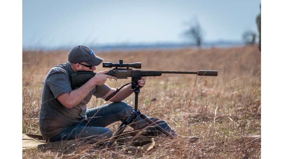 Zeiss V3 4.5-14x44mm 30mm Tube Rifle Scope w/Ballistic Stop, Second Focal Plane, XRR Reticle, Black, 522732-9884-070
