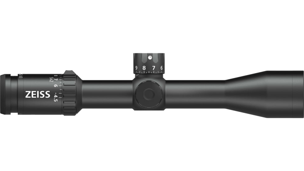 Zeiss V3 4.5-14x44mm 30mm Tube Rifle Scope w/Ballistic Stop, Second Focal Plane, SHRi Reticle, Black, 522732-9987-070