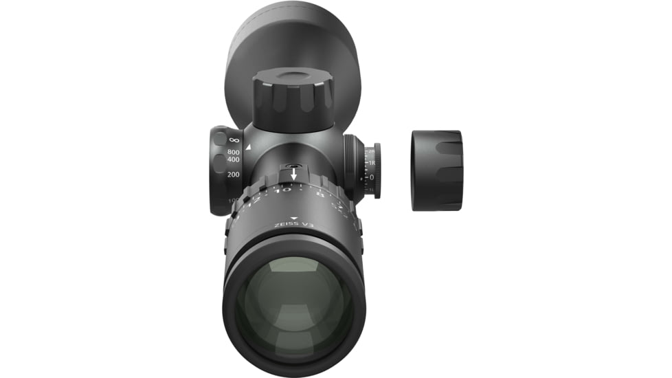 Zeiss V3 4.5-14x50mm 30mm Tube Rifle Scope w/Capped Turrets, Second Focal Plane, XRR Reticle, Black, 522742-9884-000