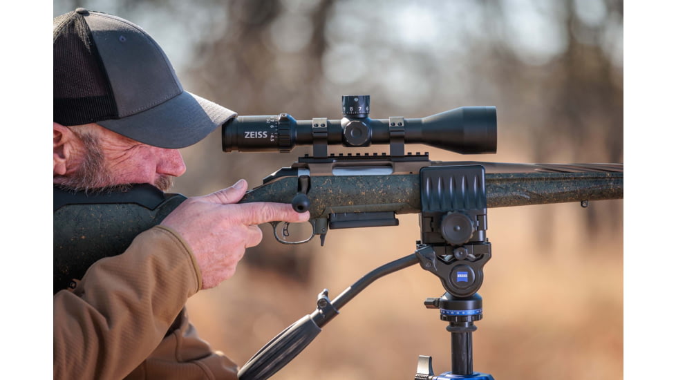 Zeiss V3 4.5-14x50mm 30mm Tube Rifle Scope w/Ballistic Stop, Second Focal Plane, XRR Reticle, Black, 522742-9884-070