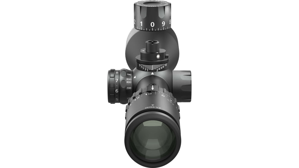 Zeiss V3 4.5-14x50mm 30mm Tube Rifle Scope w/Ballistic Stop, Second Focal Plane, SHRi Reticle, Black, 522742-9987-070