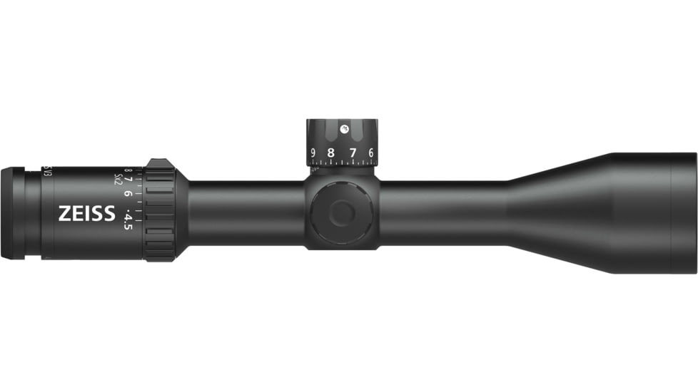 Zeiss V3 4.5-14x50mm 30mm Tube Rifle Scope w/Ballistic Stop, Second Focal Plane, SHRi Reticle, Black, 522742-9987-070