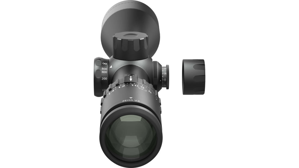 Zeiss V3 6-18x50mm 30mm Tube Rifle Scope w/Capped Turrets, Second Focal Plane, XRR Reticle, Black, 522752-9884-000
