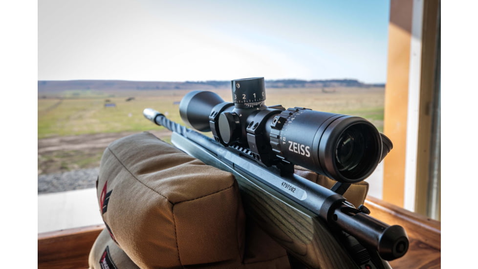 Zeiss V3 6-18x50mm 30mm Tube Rifle Scope w/Ballistic Stop, Second Focal Plane, XRR Reticle, Black, 522752-9884-070