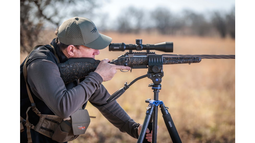 Zeiss V3 6-18x50mm 30mm Tube Rifle Scope w/Ballistic Stop, Second Focal Plane, XRR Reticle, Black, 522752-9884-070