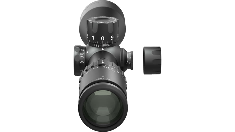 Zeiss V3 6-18x50mm 30mm Tube Rifle Scope w/Ballistic Stop, Second Focal Plane, XRR Reticle, Black, 522752-9884-070
